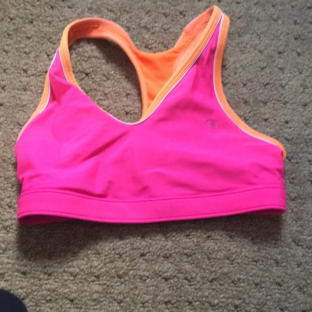good condition champion sports bra thick spandex